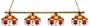 Iowa State Cyclones 4-Light Executive "Game Table" Lamp
