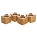 Wood Bed Lifters (Honey Oak) (4.5