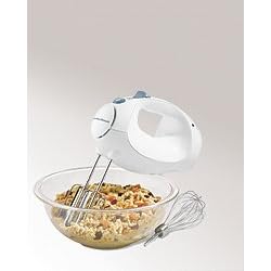 Hamilton Beach 62670 Performance Plus 6-Speed Mixer, White