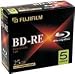 Fujifilm Media 25303606 BD-RE Blue Ray Disc Re-Writable 10MM Jewel Case - 5 Pack Box