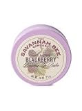 The Savannah Bee Company. Natural Beeswax Lip Balm in a Tin- BLACKBERRY