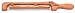 Mountain Woods Adjustable Fiddle Bow Knife Cherry (Left Handed)