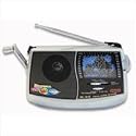Dynamo Rechargeable 12 band, sw/mw/tv radio