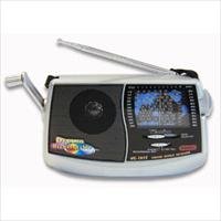 Dynamo Rechargeable 12 band, sw/mw/tv radio