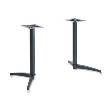 New-Iceberg 65040 - OfficeWorks Rectangular Table Base, 26w x 28h, Black - ICE65040