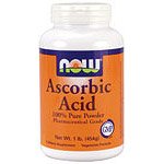 Ascorbic Acid Powder, Vitamin C 1lb, NOW Foods
