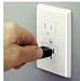Safe Plate for Electric Outlet - Bulk 25 Pack - White with Single Screw