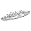 1/6 ct. tw. Diamond Sirena Promise Ring in 10K White Gold