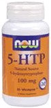 5-HTP 100 mg 60 VCaps ( 5-Hydroxy-L-Tryptophan ) NOW Foods