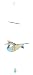 Outdoor Living : Bird Brain Glass Flapper Crane