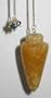 AzureGreen Golden Topaz Pendulum