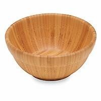 Pampered Chef Medium Round Bamboo Bowl Holds