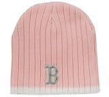Baseball Cap - Boston Red Sox Pink Knit Cap
