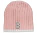 Baseball Cap - Boston Red Sox Pink Knit Cap