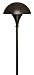 Hinkley Lighting 56000BZ 120V Line Voltage Mushroom Path Light, A19 Incandescent Light Bulb 75 Watt Maximum, Bronze