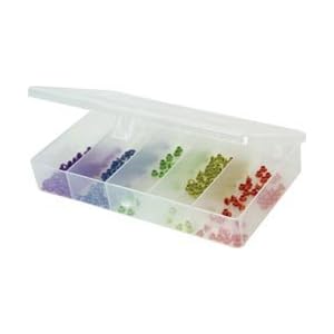 Creative-Options-Pocket-Utility-Box-6-5-X4-X1-Opaque-5-Fixed-Compartments-3-Items-Order