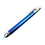 Super-Bright LED Pen Light with Pocket Clip - Blue LED -Thumb Plunger