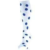 Red Lion Dots Knee High Socks