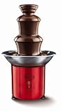 RED METALLIC MINI PARTY CHOCOLATE FOUNTAIN