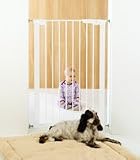 Babydan Tall Gate premier pressure white- (pet gate)