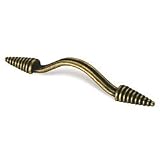 128mm CTC Antique Brass Finish Allegra Pull