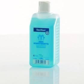 Bottles of Sterillium Hygiene Hand Disinfectant 4 x 500ml by Bode-Chemie