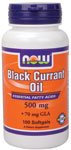Black Currant Oil by NOW Foods - (500mg - 100 Softgels)