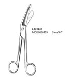 Bandage & Clothing Scissors, Lister - 4 1/2 inch , 11 cm - 1 ea