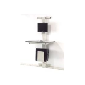 72"H Wall Mount Unit W/Vesa Mount - Beige