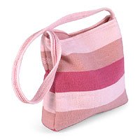 Alpaca wool handbag Marshmallow Pink