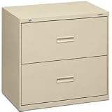 HON 432LL 400 Series 30 by 28-3/8 by 19-1/4-Inch 2-Drawer Lateral File, Putty