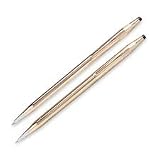 Cross Classic Century 14k Gold Filled Pen Sets - Gold, .5mm 150105