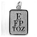 Eye Chart Charm