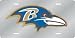 Baltimore Ravens Laser Silver Cut License Plate - SET OF 6 - Sports Merchandise