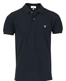 2010 Lyle & Scott Green Eagle Polo Shirt Black