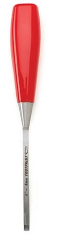 Footprint 85 Series 120235 1/4-Inch Red Acetate Handle Wood Chisels