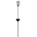 Moonrays 99924 Color Changing Solar Glass Ball Fixture, 1-Pack