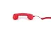 Echo Logico Retro Handset - Soft Touch - Wired Headsets - Retail Packaging - Rouge (ELO - RUG - ST)