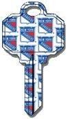 New York Rangers Schlage SC1 House Key