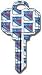 New York Rangers Schlage SC1 House Key