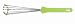 WMF Silicone 11 Inch  Ball Whisk with Green Handle