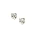 9ct Yellow Gold CZ Heart Earrings - G00008 - 6 mm x 6 mm