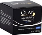 Olay Age Defying Intensive Nourishing Night Cream, 2 oz (Pack of 3)