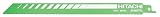 Hitachi 725326 9-Inch, 18 TPI, Bi-Metal, Metal Cutting Reciprocating Saw Blades - 5 Pack