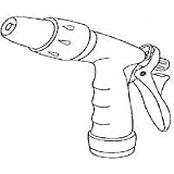 Aluminum Tip Pistol Nozzle