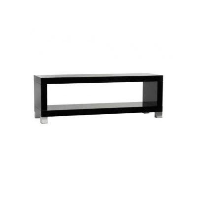 Omnimount Echo50LE 2-Shelf Video Table (50-Inch Wide, Black Lacquer)