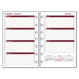 Express Weekly Entrepreneur Planning Pages Refill with Full Weekends