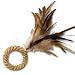 Kitchen & Housewares : Kong Naturals Ring w Feathers
