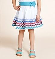 Pure Cotton Ric Rac Skirt