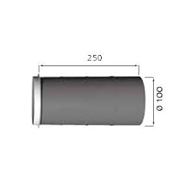 ALTANTIC MM100 L250 Manchon longueur 250 p/ BN diametre 100